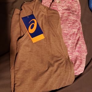 GONE NWT - 2 Athletic Shirts Size L